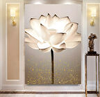 Lotus Çiçeği Kanvas Tablo