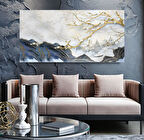 Çiçek Panoramik Kanvas Tablo