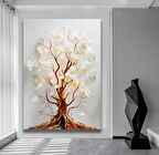 Canlı Ağaç Kanvas Tablo