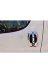 Fiat Ducato Krom Kapı Kolu + Çerçeve 4 Kapı P.çelik 2006+
