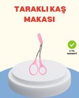 Profesyonel Taraklı Kaş Makası – Evde Ve Salon Kullanımına Uygun