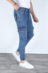KARGO CEPLİ ERKEK KOT PANTOLON