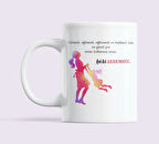  Anneler Günü Hediyesi | İyi ki Annemsin Yazılı Çift Taraflı Renkli Anne Kupa Bardak