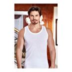 Berrak 1020 Beyaz Klasik Erkek Atlet 3' Lü 