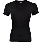 3'Lü Yıldız 355-356 Erkek Derin V Yaka Kısa Kollu T-Shirt