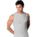 Anıt 1108 Ribana Erkek Sıfır Kol Sıfır Yaka Atlet Renkli 3'Lü 