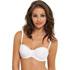 Nbb 3510 Mikrofiber Desteksiz Straplez Sütyen