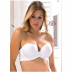 Le Jardin 2 Beden Büyük Gösteren Straplez Sütyen 7036