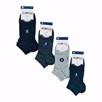 6 Adet Dündar Pamuklu Erkek Patik Çorap