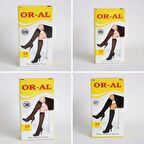 12 Adet ORARTEKS OR-AL 40 Den Mus Dizaltı Çorap