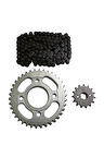 Cg 125 Zincir + Ön Dişli + Arka Dişli Set