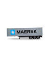 SOLİDO 1/24 CONTAINER TRAILER MAERSK GREY