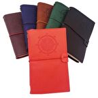 Deri Pusula Defter Hediyelik