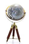 Tripod Standlı Dönen Dekoratif Dünya YerKüre Harita Hediyelik