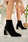 Feles Çapraz Doku Detaylı Topuklu Kadın Bot