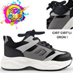 Cool Birian Bağcık Görünümlü Cırt Cırtlı Sneaker Ortopedik Çocuk Spor Ayakkabı