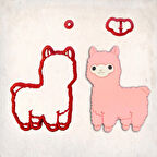 Lama Detay Kurabiye Kalıp Seti 3’lü