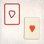 İskambil Kalp Detay Kurabiye Kalıp Seti 2’li