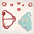 Vampirina Demi Detay Kurabiye Kalıp Seti 7’li