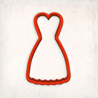 Abiye Elbise-5 Kurabiye Kalıbı Şekillendirici Kopat