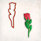 Gül Kurabiye Kalıbı Şekillendirici Kopat