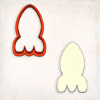 Roket Kurabiye Kalıbı Şekillendirici Kopat