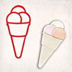 Dondurma Top Kurabiye Kalıbı Şekillendirici Kopat