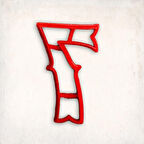 Stil Rakam 7 Kurabiye Kalıbı Şekillendirici Kopat