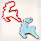 Geyik-1 Kurabiye Kalıbı Şekillendirici Kopat