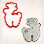 Geyik-3 Kurabiye Kalıbı Şekillendirici Kopat