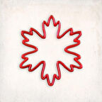 Kar Tanesi-6 Kurabiye Kalıbı Şekillendirici Kopat