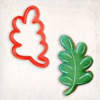 Meşe Yaprak-1 Kurabiye Kalıbı Şekillendirici Kopat