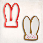 Tavşan Kulak-2 Kurabiye Kalıbı Şekillendirici Kopat