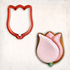 Lale Kurabiye Kalıbı Şekillendirici Kopat 8 cm