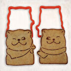 Yavru Kedi Kurabiye Kalıp Set 2’li