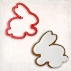 Tavşan-12 Kurabiye Kalıbı Şekillendirici Kopat