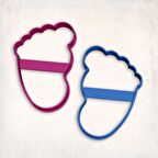 Bebek Ayakları Kurabiye Kalıp Set 2’li