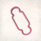 Merdane Kurabiye Kalıbı Şekillendirici Kopat