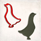 Kaz Kurabiye Kalıbı Şekillendirici Kopat