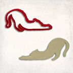 Kedi Gövde-1 Kurabiye Kalıbı Şekillendirici Kopat