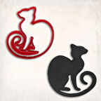 Mısır Kedisi Kurabiye Kalıbı Şekillendirici Kopat