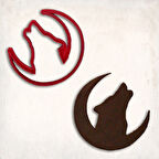 Kurt Ay Kurabiye Kalıbı Şekillendirici Kopat