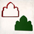 Tac Mahal Kurabiye Kalıbı Şekillendirici Kopat