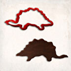 Stegosaurus Dinozor Kurabiye Kalıbı Şekillendirici Kopat