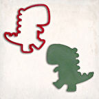 Tyrannosaurus Rex-1 Dinozor Kurabiye Kalıbı Şekillendirici Kopat