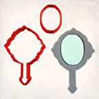 Ayna-1 Detay Kurabiye Kalıp Seti 2’li