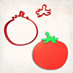 Domates Detay Kurabiye Kalıp Seti 2’li