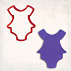 Bebek Bodysuit Kurabiye Kalıbı Şekillendirici Kopat