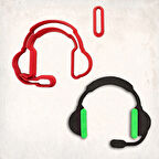 Kulaklık Detay Kurabiye Kalıp Seti 2’li