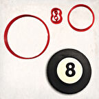 8 Top Detay Kurabiye Kalıp Seti 3’lü